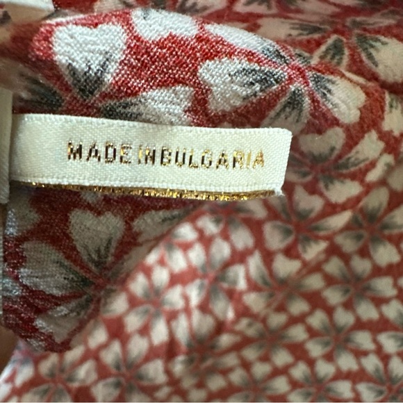 Maje Women’s Size 36 Romper Jumpsuit Floral Ditsy Boho Bohemian Romantic Viscose - Picture 16 of 16